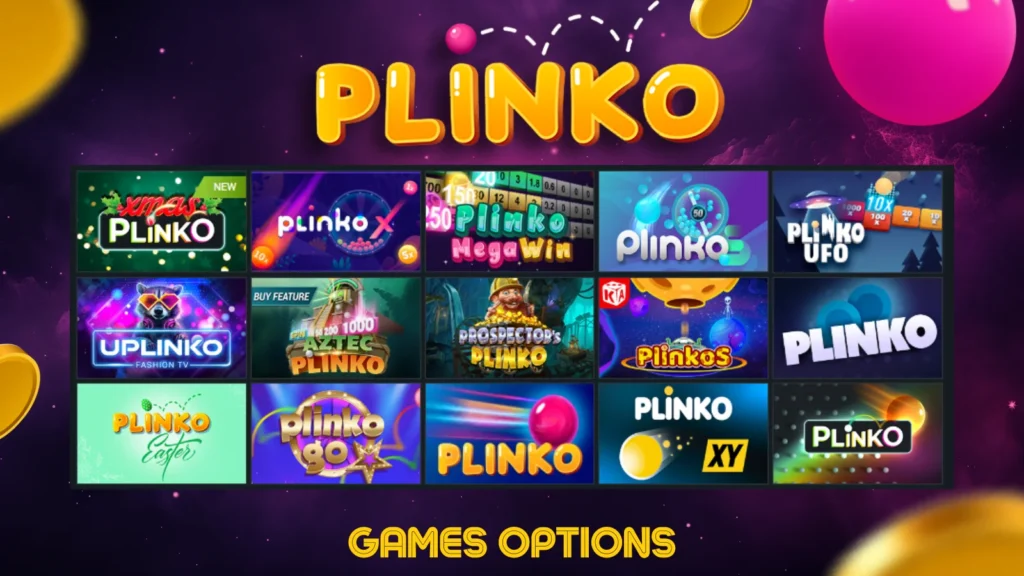 Plinko casino spillalternativer.